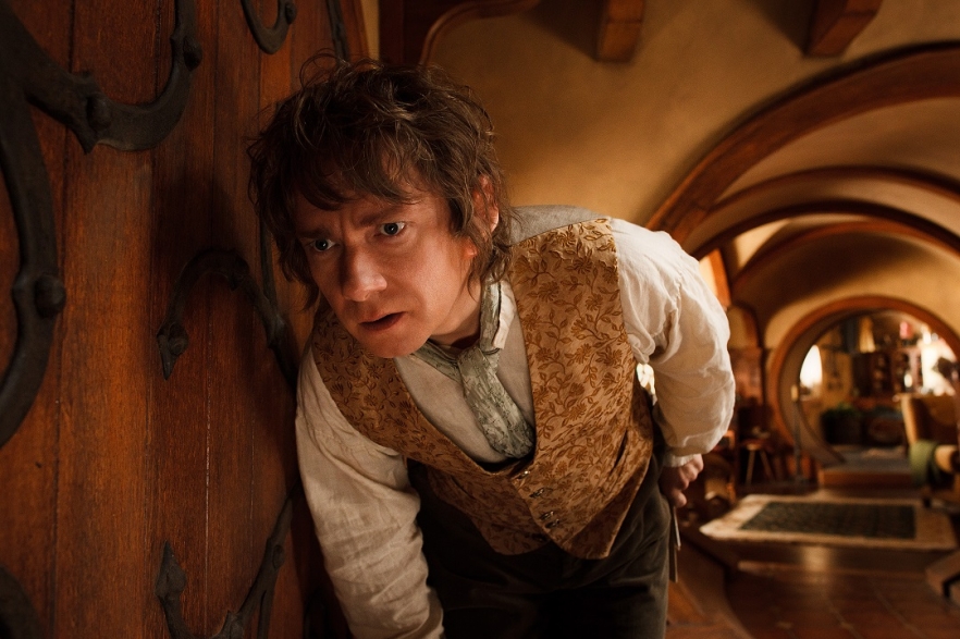 Bilbo trying to find his character development